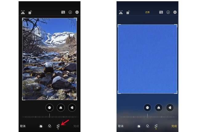 昔阳苹果手机维修分享iPhone手机如何使用裁剪功能隐藏照片 